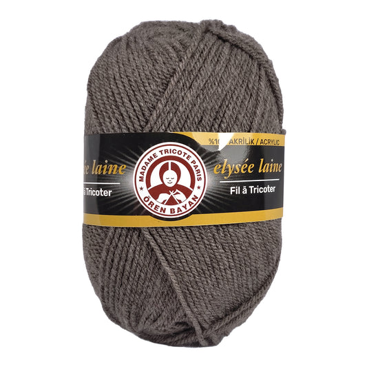 Fil à tricoter elysée 50g - vison n°014