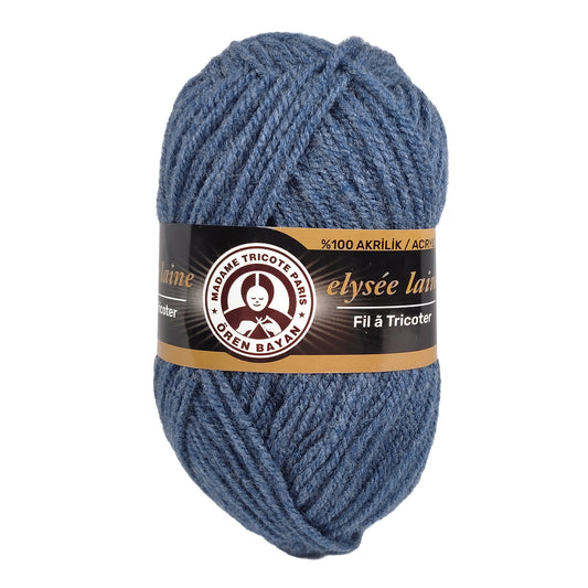 Fil à tricoter elysée 50g - bleu lavande n°138
