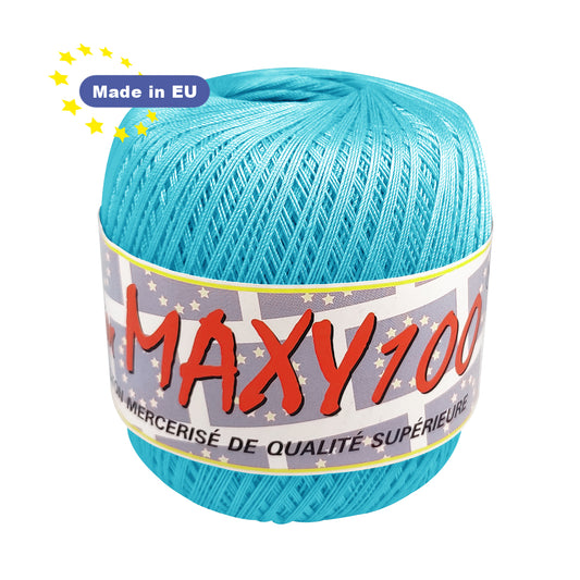 Fil à crocheter MAXY100 100g - lagune n°547