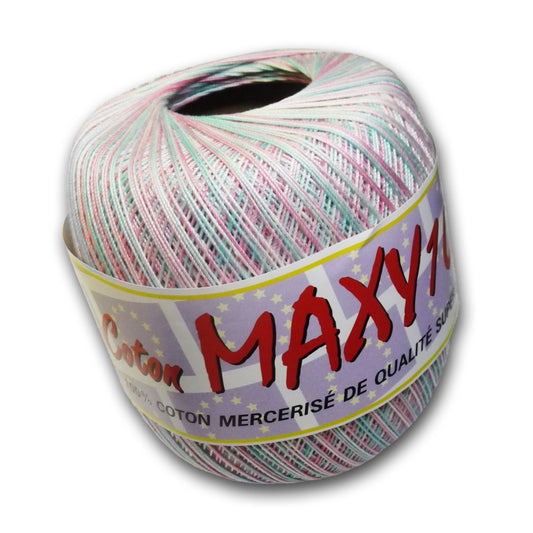 Fil à crocheter MAXY100 multicolore 100g - baby n°3054