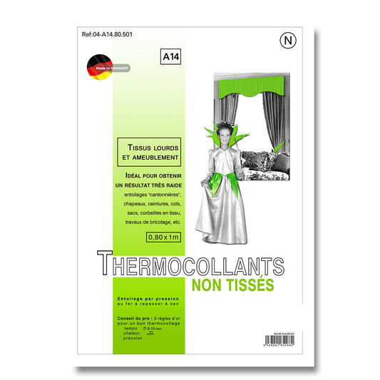 Entoilage thermocollant non-tissé - Tissus lourds & ameublement