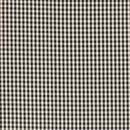 Tissu à petits carreaux x 50cm - blanc et noir