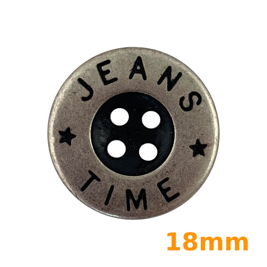 Boutons jeans à coudre 18 mm - Par pièce