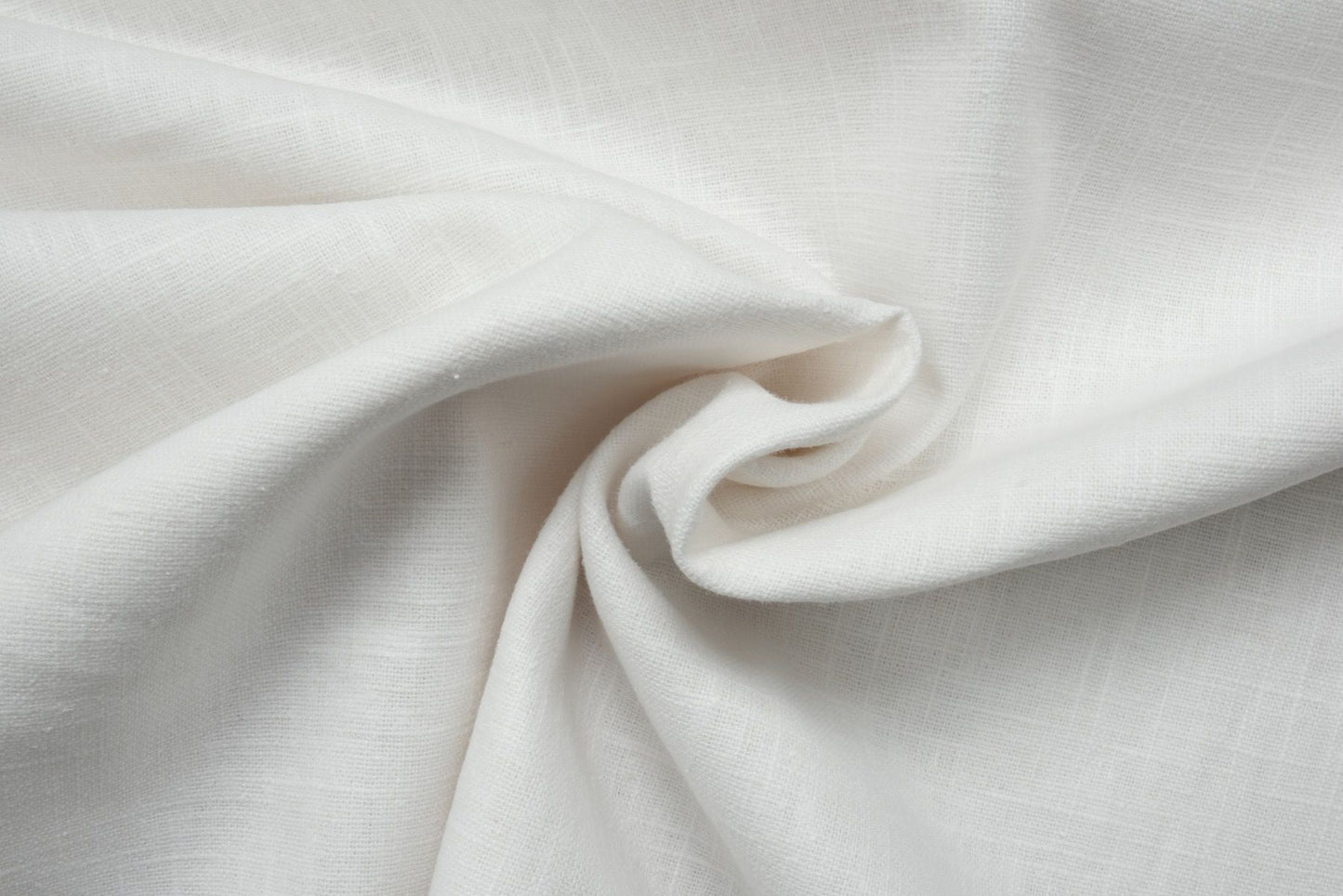Tissu ramie uni x 50cm - blanc