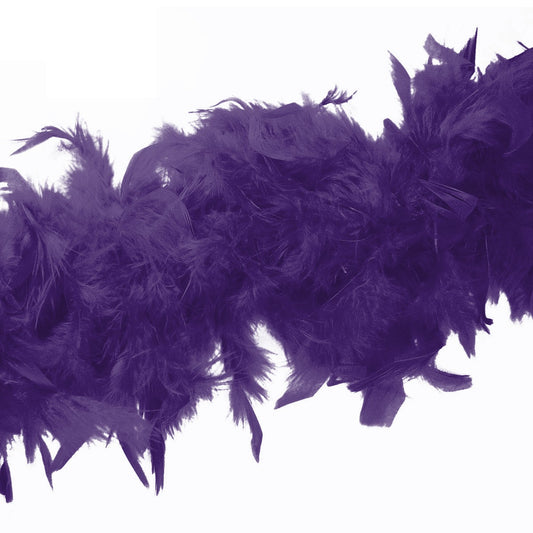 Boa en plumes 2 mètres purple