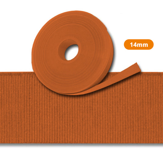 Ruban gros grain 14mm - Orange