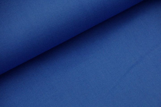 Tissu 100% coton uni certifié Oeko-Tex - cobalt x 50cm