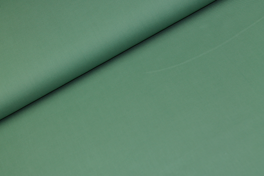Tissu 100% coton uni certifié Oeko-Tex - vert x 50cm