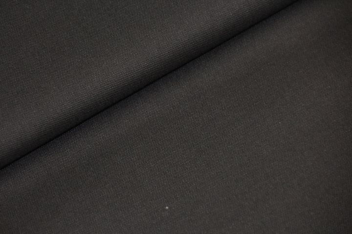 Tissu 100% coton uni certifié Oeko-Tex - noir x 50cm